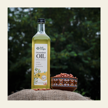 Wood-Pressed Groundnut Oil