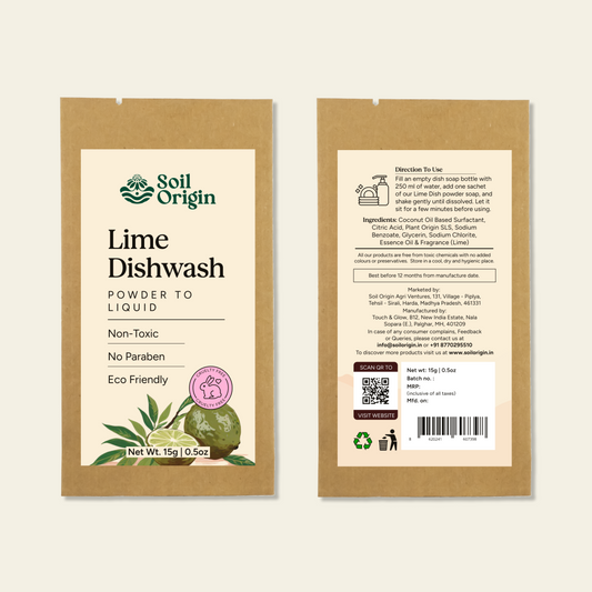Eco-Friendly Hand & Dishwash Combo - Jasmine Handwash & Lime Dishwash