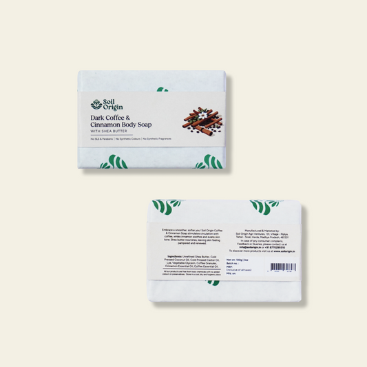 Handmade Body Soap Combo  - Green French Clay, Charcoal Lemongrass, Coffee Cinnamon