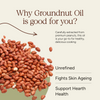 Wood-Pressed Groundnut Oil